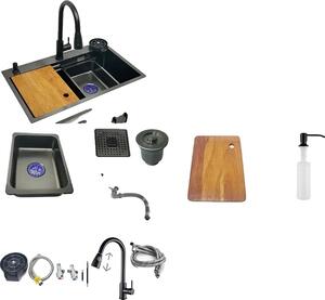Lavello Nano, acciaio inox, diverse dimensioni, 75x46cm C