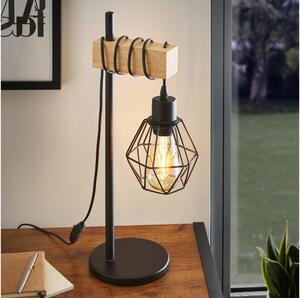 Eglo 44079 - Lampada da tavolo TOWNSHEND 1xE27/60W/230V
