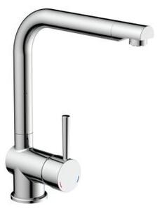 Miscelatore monocomando Naber Drive 1 bassa pressione cromo, 5011062