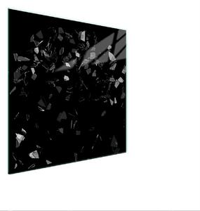 Piastra Di Protezione In Vetrina Per Levatori 50X52 Nero