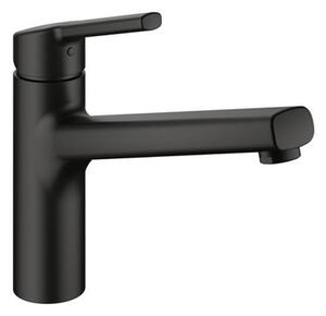 KWC Luna E1, miscelatore per lavabo, nero opaco, alta pressione