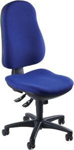 Topstar® 8550G26 Support® SY sedia girevole da ufficio senza braccioli blu royal