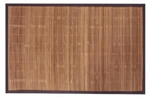 Tappeto antiscivolo rettangolare Bamboo in bambù naturale 80 x 50 cm