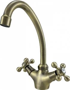 AquaTrimo Vivaldi rubinetto da cucina nostalgico bronzo 21VV7067BN