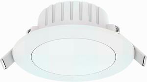 Faretto da incasso LED Flatxs tondo bianco, foro incasso 8,5 cm luce bianco naturale