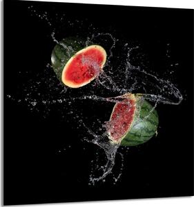 PIATTO IN VETRO PER CUCINA 60x65 Anguria