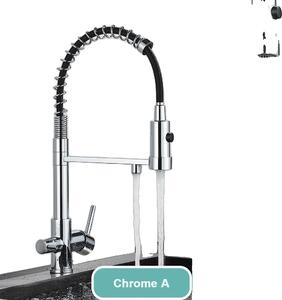 Rubinetto da cucina, funzione spray estraibile, doppio comando, cromo B