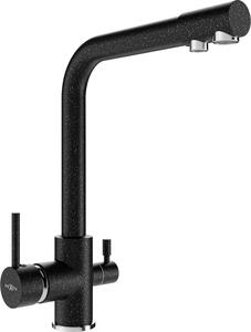 Mexen Duero rubinetto da cucina, nero screziato - 671600-76