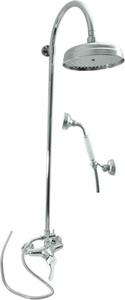 RAV Slezák Miscelatore per doccia con soffione e doccetta L581.5/3 Colore: cromo, Dimensioni: 150 mm