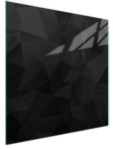Piastra Di Protezione In Vetrina Per Levatori 50X52 Nero