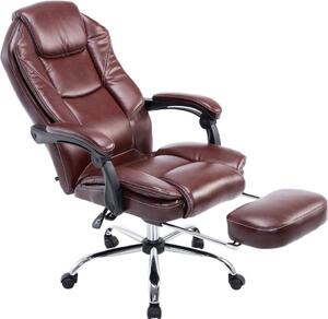 Sedia da ufficio classica - Sedia da ufficio ergonomica - Imbottitura di alta qualità, comodità di seduta
