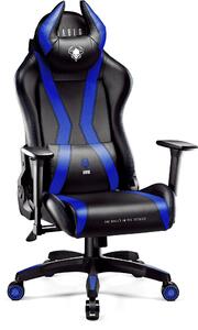 Diablo X-One 2.0 Gaming Chair Sedia da ufficio Braccioli regolabili Design ergonomico Cuscino collo/glutei Dimensioni normali Nero/Blu
