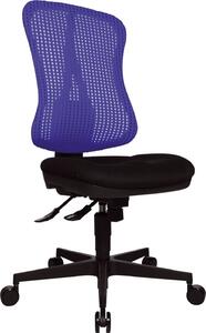 Topstar® HE200BC08 Sedia girevole Head Point SY, blu scuro