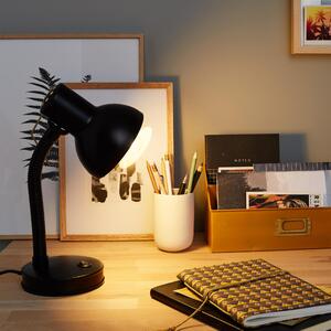 Lampada da scrivania moderno Buro nero, in metallo, INSPIRE