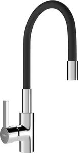 Mexen Flex miscelatore da cucina, cromo/nero - 670900-07