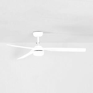 FARO BARCELONA Ventilatore soffitto Punt M DC lampada LED bianco