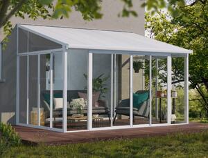 Giardino d’inverno Veranda Sanremo Palram - Canopia 3 x 5,4 m bianco