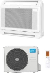 MIDEA Climatizzatore a Console 9000 Btu Inverter Monosplit Condizionatore con Pompa di Calore Classe A++/A+ (Unit Interna + Unit Esterna) - MFA2U