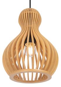Maytoni MOD192PL-01W - Lampadario a sospensione con filo ROOTS 1xE27/40W/230V diametro 20 cm beige