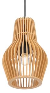 Maytoni MOD191PL-01W - Lampadario a sospensione con filo ROOTS 1xE27/40W/230V diametro 20 cm beige