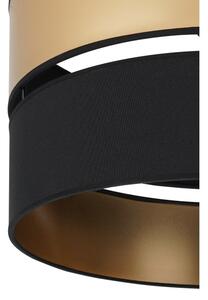 Brilagi - Lampadario a sospensione con filo ROYAL 1xE27/15W/230V diametro 40 cm nero/oro