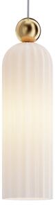 Maytoni MOD302PL-01W - Lampadario a sospensione con filo ANTIC 1xE14/40W/230V oro/bianco