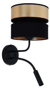 Brilagi - Applique ROYAL 1xE27/15W/230V + 1xG9/3W nero/oro