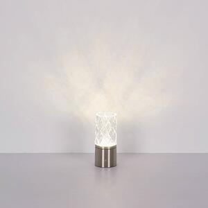 Globo Lampada da tavolo LED Lunki, color ottone, altezza 19 cm, CCT