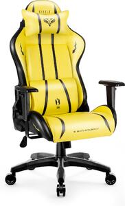 Diablo X-One 2.0 Gaming Chair Sedia da ufficio Braccioli regolabili Design ergonomico Cuscino collo/glutei Dimensioni normali Giallo elettrico