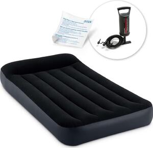 Materasso gonfiabile 191x99x25 cm con pompa a pistone INTEX 64141
