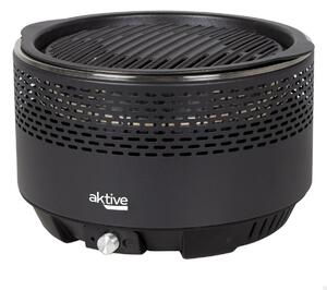 Griglia rotonda attiva senza fumo argento 31 cm argento 31 cm