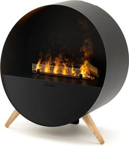 Planika - Camino a Vapore Acqua Misty Effetto Fiamma Realistica con Tecnologia Optimyst, Controllo Remoto, Design Moderno