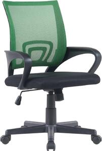 Sedia ergonomica da ufficio Geniús - sedia da ufficio - polvere di rete traspirante, altezza della seduta regolabile. Colore: verde