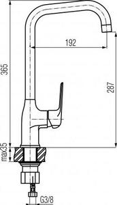 Valvex Aurora 2445250 miscelatore per lavabo in oro rosa