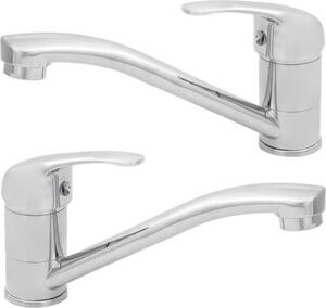 Miscelatore per lavabo Invena MITRIS cromo