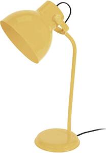 Lampade d’ufficio Tosel Lampada da scrivania tondo metallo giallo pastello