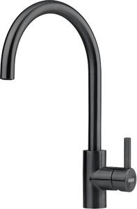 FRANKE 115.0613.590 Miscelatore EOS NEO con bocca fissa orientabile, nero industriale / miscelatore monocomando