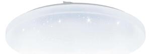 Plafoniera moderno Frania - A LED CCT dimmerabile , in policarbonato, bianco D. 40 cm EGLO