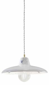 FerroLuce Lampada a sospensione rustica con diffusore in ceramica decorato  a mano Como Ceramica E27 77W 1 Lampadina Sospensioni Classiche,Sospensioni  Rustiche Sospensioni per Bagno,Sospensioni per Cucina,Sospensioni per  Ingresso