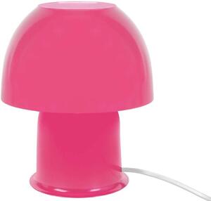 Lampade d’ufficio Tosel lampada da comodino tondo metallo rosa