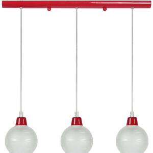 Lampadari, sospensioni e plafoniere Tosel Lampada da Soffitto tondo metallo rosso