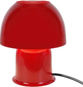 Lampade d’ufficio Tosel lampada da comodino tondo metallo rosso