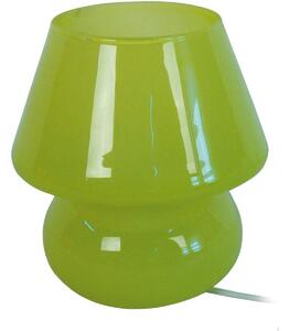 Lampade d’ufficio Tosel lampada da comodino tondo vetro verde