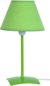 Lampade d’ufficio Tosel lampada da comodino tondo metallo verde