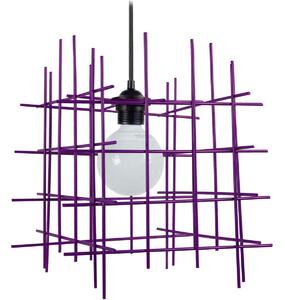 Lampadari, sospensioni e plafoniere Tosel Lampada a sospensione cuadrado metallo viola