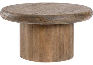 Tavolino rotondo in legno di mango Lopez, varie misure