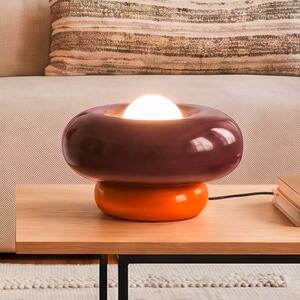 EGLO Lampada da tavolo Torchiarolo, Rosso, Soggiorno / Sala da pranzo, Metallo, Moderno, Lampada da tavolo