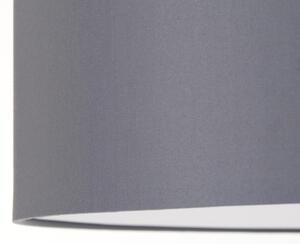 Plafoniera moderno Andria E27x3 DE 600MM grigio, in tessuto, D. 60 cm 3 luci BRILLIANT