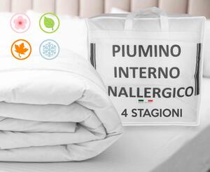 PIUMINO ANALLERGICO Quattro 4 Stagioni in Calda e Morbida Microfibra Made in Italy FEEL GOOD 1 PIAZZA