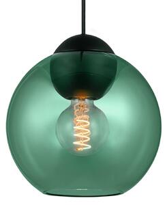 Lampada a sospensione Halo Design, BUBBLES, dimmerabile, Verde, Soggiorno, Vetro, Design